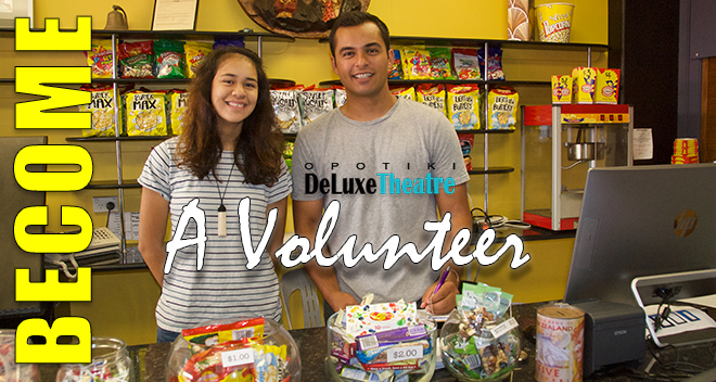 Opotiki Deluxe Theatre - Volunteers